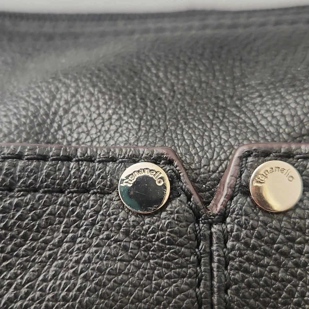 GORGEOUS TIGNANELLO BLACK LEATHER HANDBAG IN MINT CONDITION - Picture 8 of 10